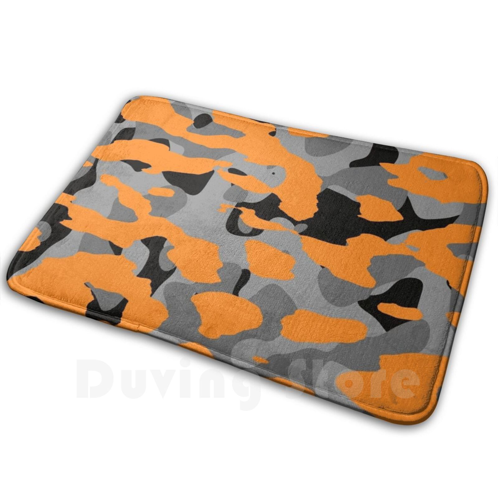 Hunting Outdoor Mat - Karpet Tikar Camo Oranye Anti-Selip untuk