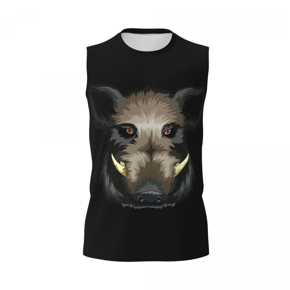 Wildman Hunting & Outdoor - Kaos Tanpa Lengan Pria Bergambar Babi