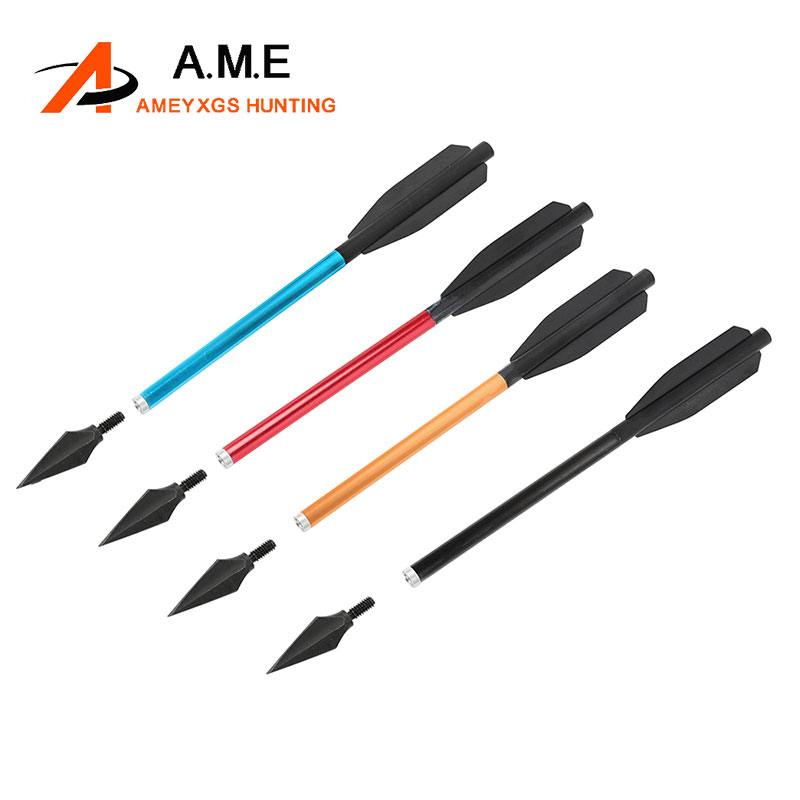 Crossbow Bolt Broadhead - 6/12 Buah Panah Aluminium Panah Panah