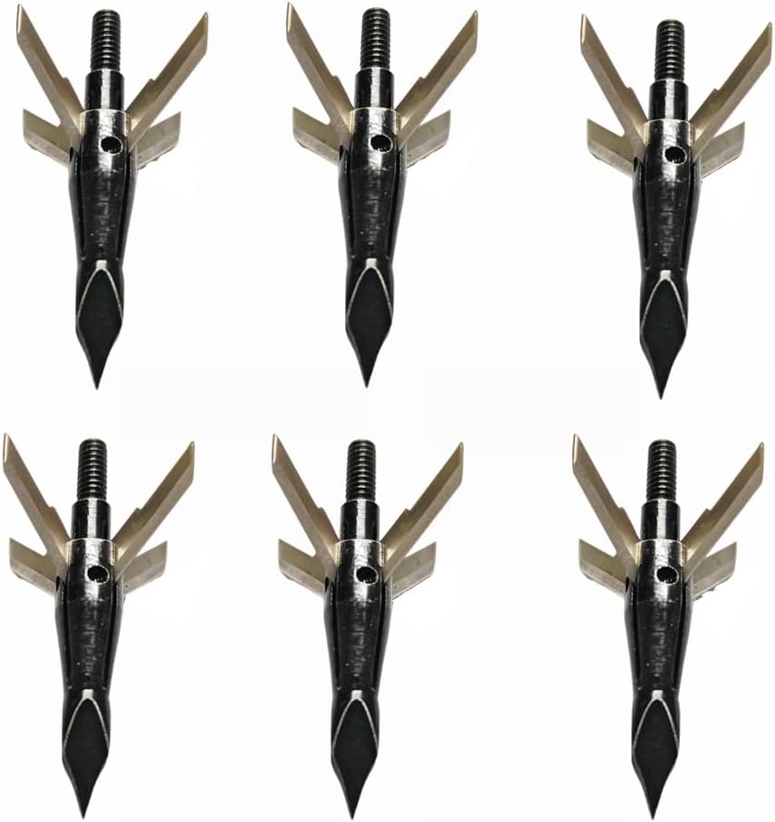 Crossbow Bolt Broadhead - 6PK Broadhead Hybrid Berburu 125 Grain