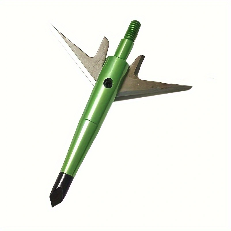 Crossbow Bolt Broadhead - 6 buah mata panah berburu, 100