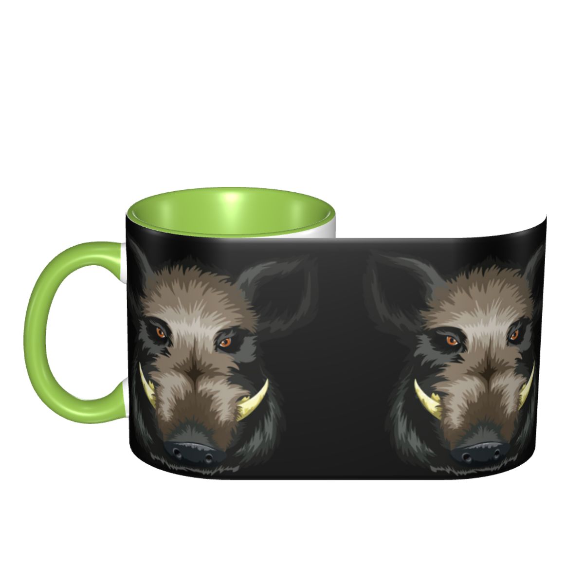 Wildman Hunting & Outdoor - Mug Berbentuk Babi Liar Lucu untuk