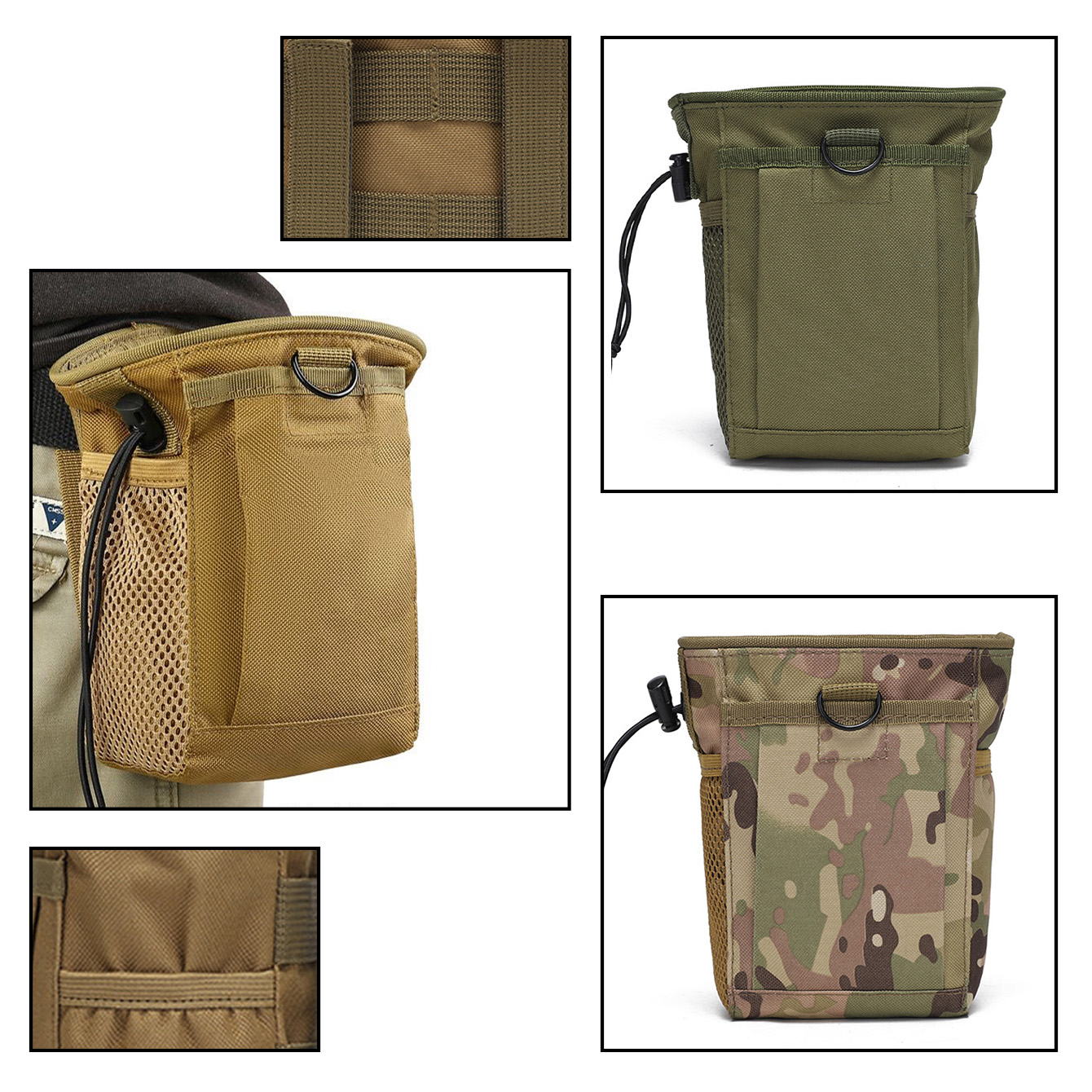 Tas MOLLE kamuflase 3-5L rompi - Camouflage Hunting Jacket ulasan dan harga