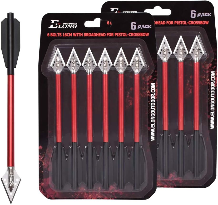 Panah Baut Panah Aluminium 6.5 - Crossbow Bolt Broadhead ulasan dan harga