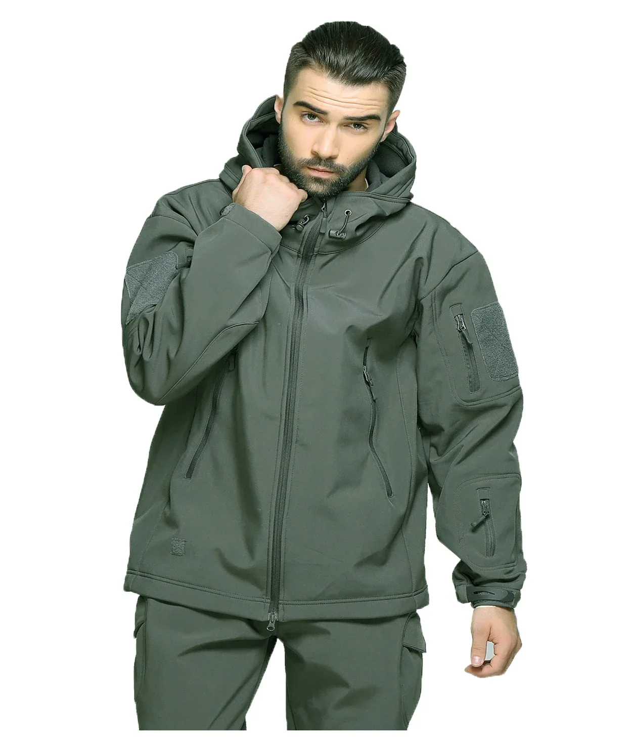 Setelan Serangan Cangkang Luna - Camouflage Hunting Jacket ulasan dan harga