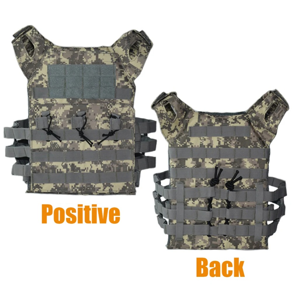 Rompi Taktis Nylon MOLLE Carri - Camouflage Hunting Jacket ulasan dan harga