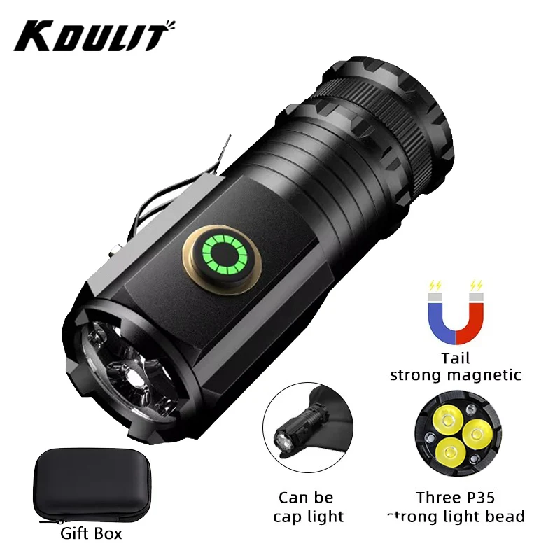 Senter LED Mini Kuat Senter Sa - Tactical Flashlight Rechargeable ulasan dan harga
