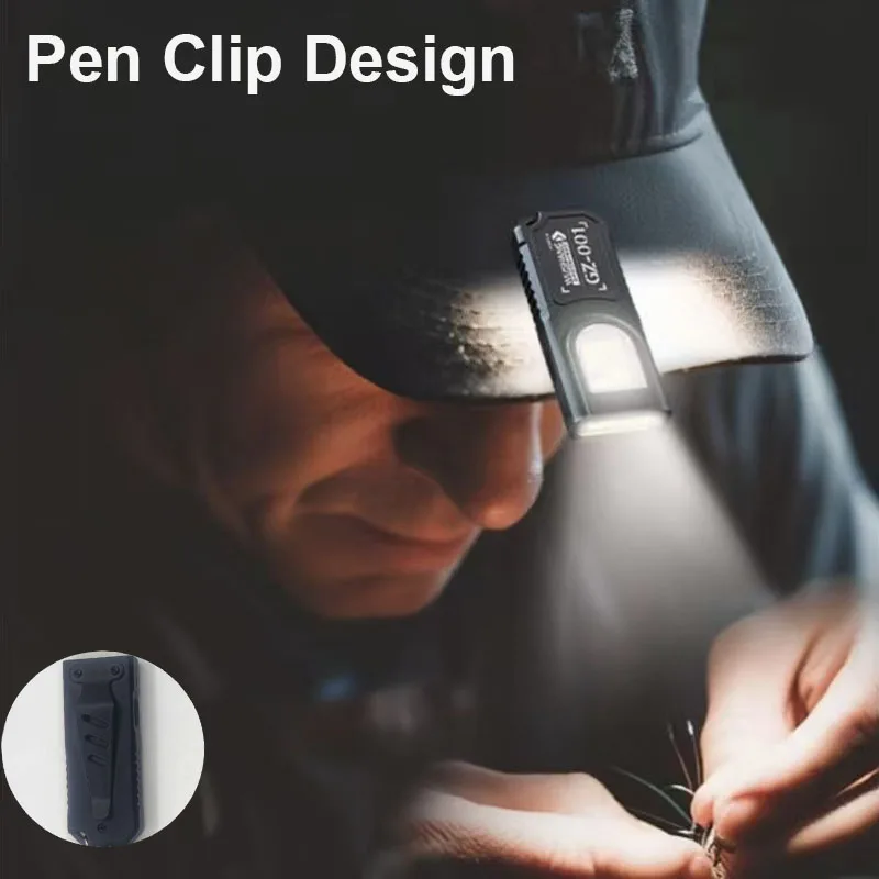 Senter Gantungan Kunci LED COB - Tactical Flashlight Rechargeable ulasan dan harga