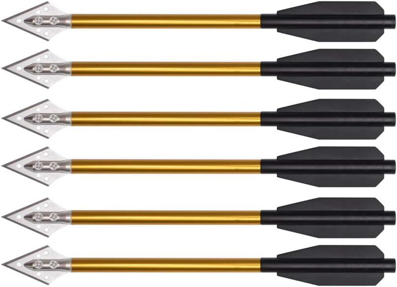 Panah Baut Panah Aluminium 6.5 - Crossbow Bolt Broadhead ulasan dan harga