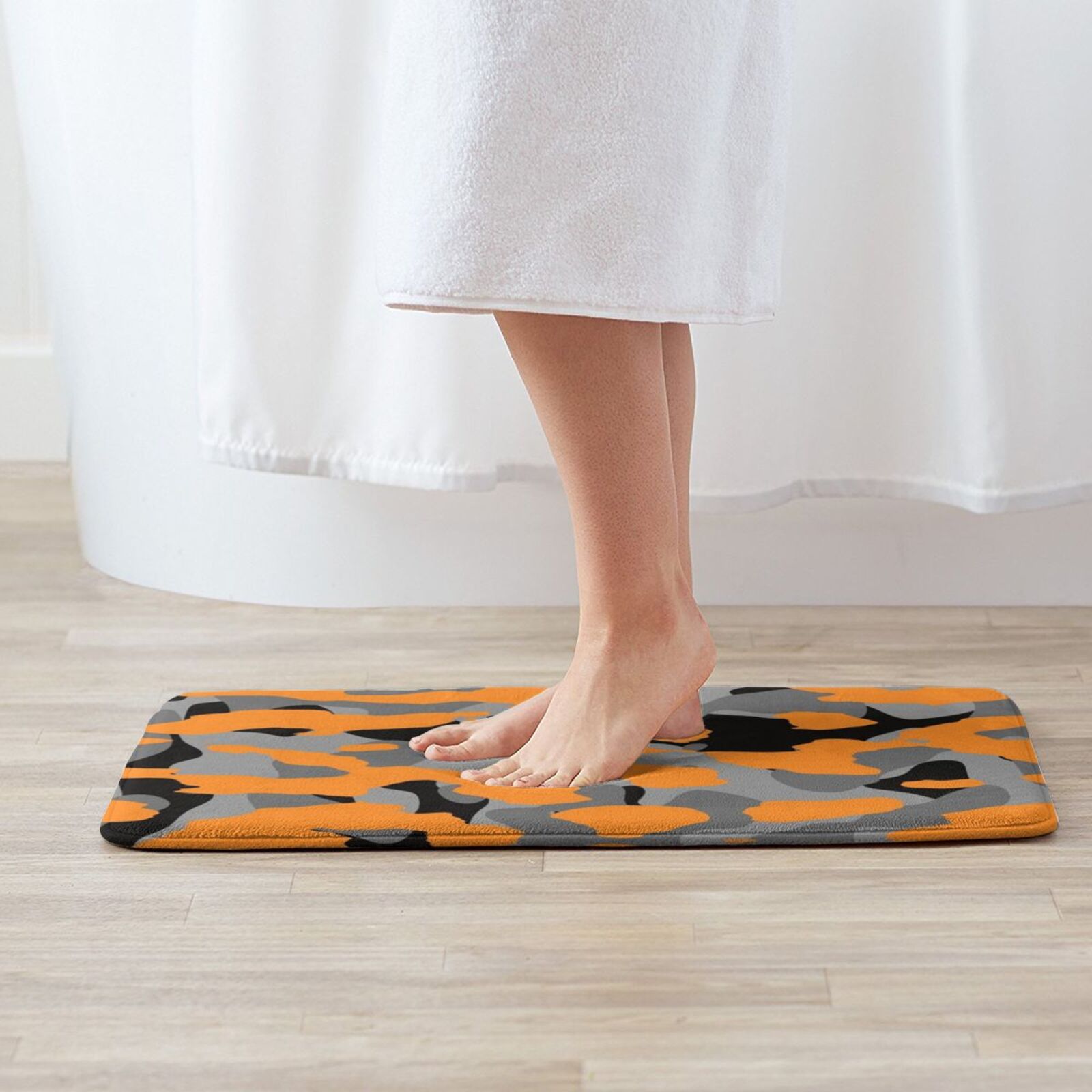Karpet Tikar Camo Oranye Anti- - Hunting Outdoor Mat ulasan dan harga