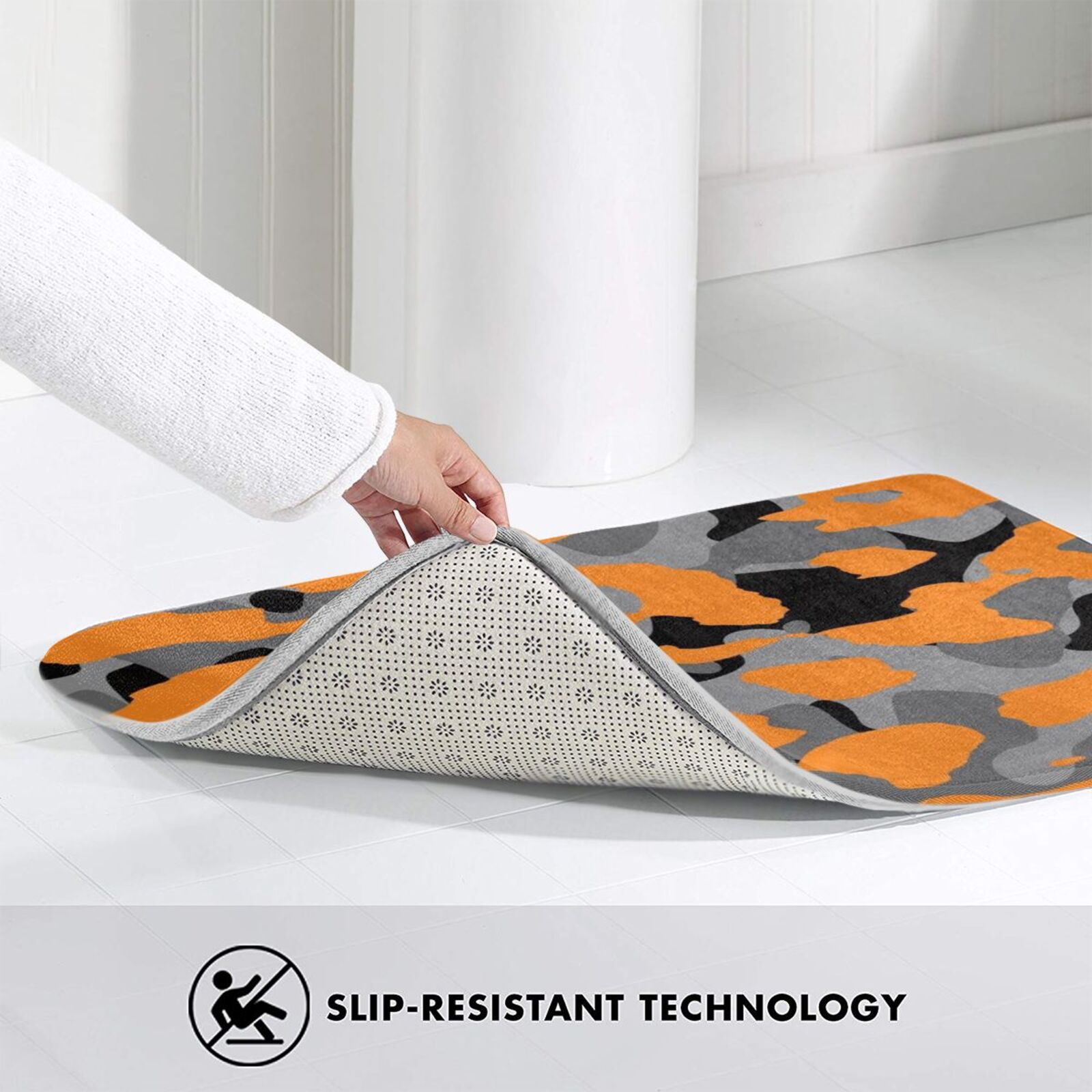 Karpet Tikar Camo Oranye Anti- - Hunting Outdoor Mat ulasan dan harga