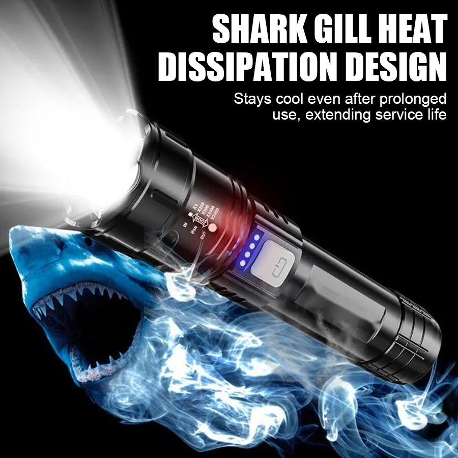 Senter LED P50 Daya Tinggi, Da - Tactical Flashlight Rechargeable ulasan dan harga