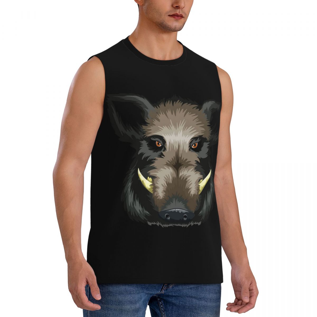 Kaos Tanpa Lengan Pria Bergamb - Wildman Hunting & Outdoor ulasan dan harga