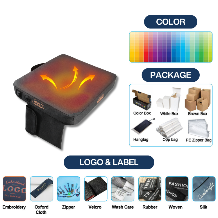 Bantal Kursi Pemanas USB Porta - Hunting Outdoor Mat ulasan dan harga