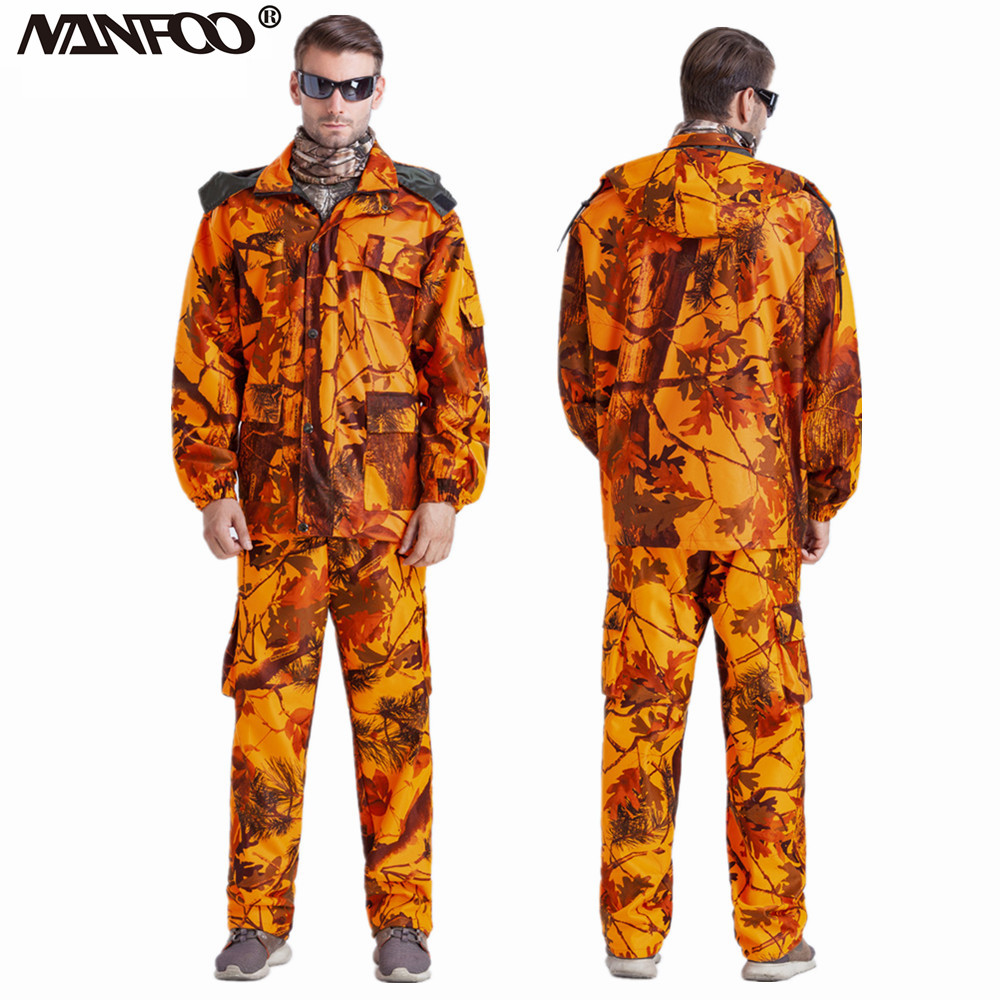 Pakaian Pancing Berburu Kamufl - Camouflage Hunting Jacket ulasan dan harga