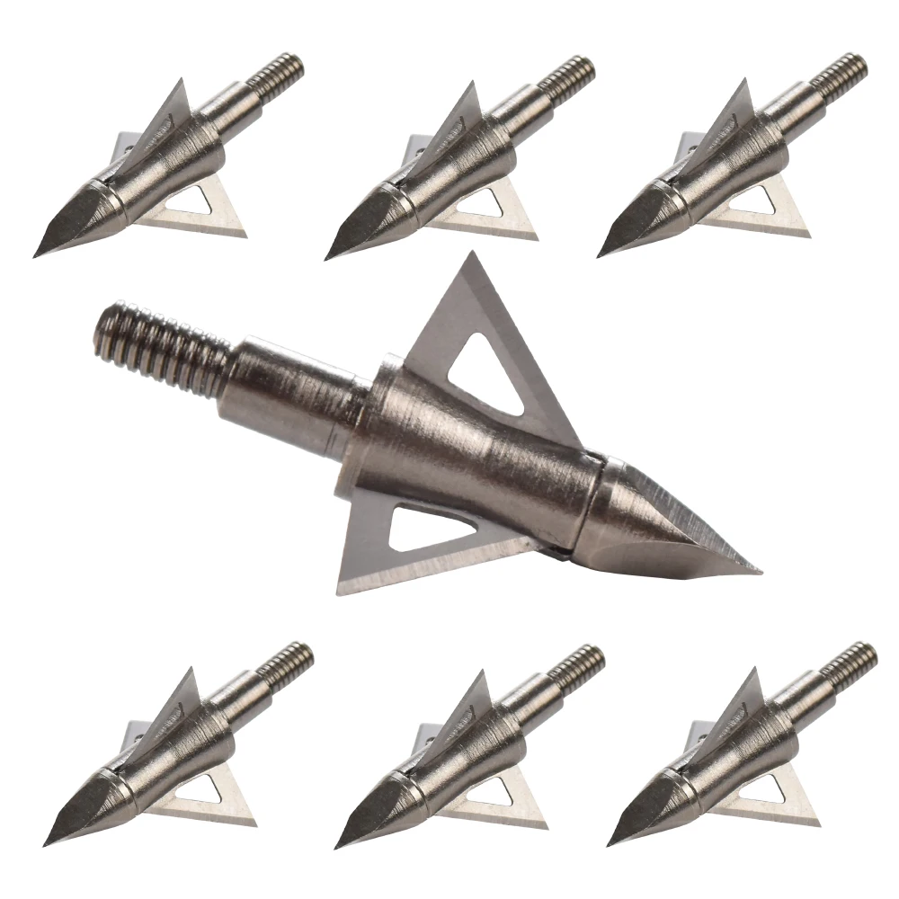 12X Ujung Panah Broadhead 3 Bi - Crossbow Bolt Broadhead ulasan dan harga