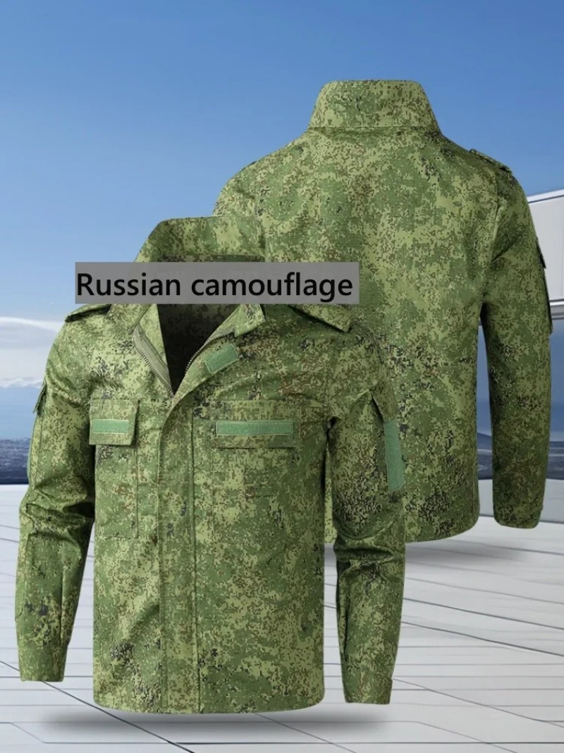 Seragam Tempur Kamuflase Rusia - Camouflage Hunting Jacket ulasan dan harga