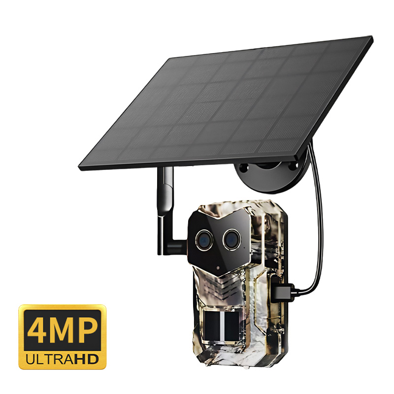 Kamera 4MP 1440P Tenaga Surya  - Hunting Outdoor Camera ulasan dan harga