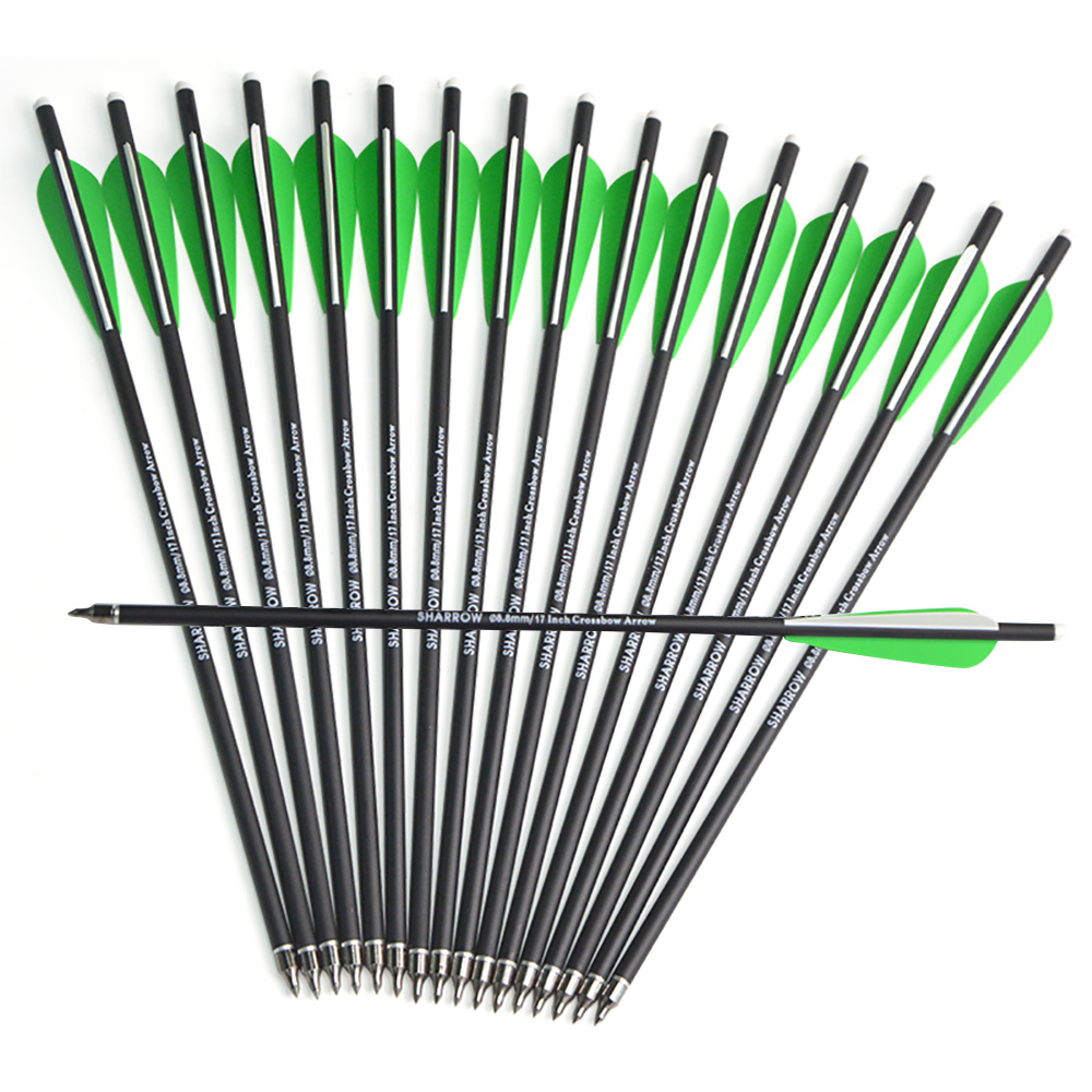 6/12Pcs 16/17/18/20/21/22 Inch - Crossbow Bolt Broadhead ulasan dan harga