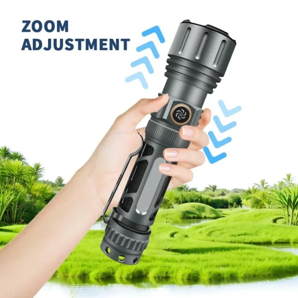 Senter Super Terang Lampu LED  - Tactical Flashlight Rechargeable ulasan dan harga