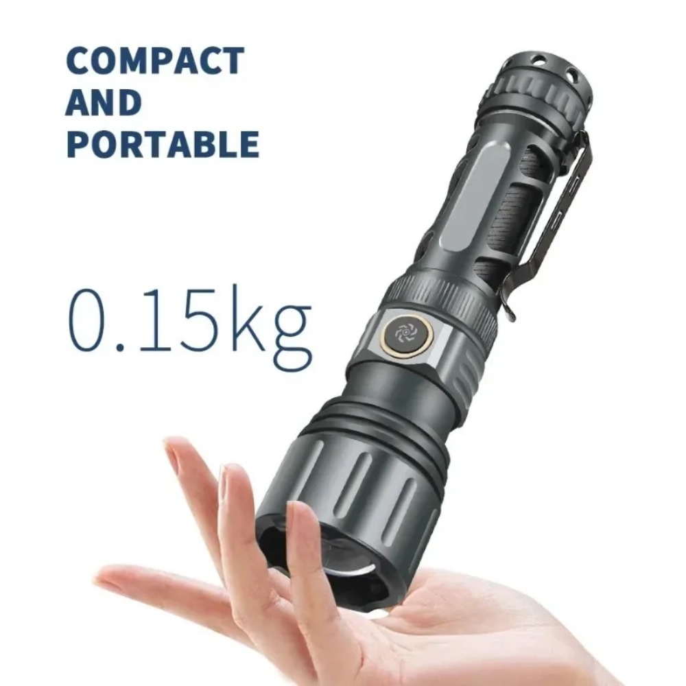 Senter Super Terang Lampu LED  - Tactical Flashlight Rechargeable ulasan dan harga