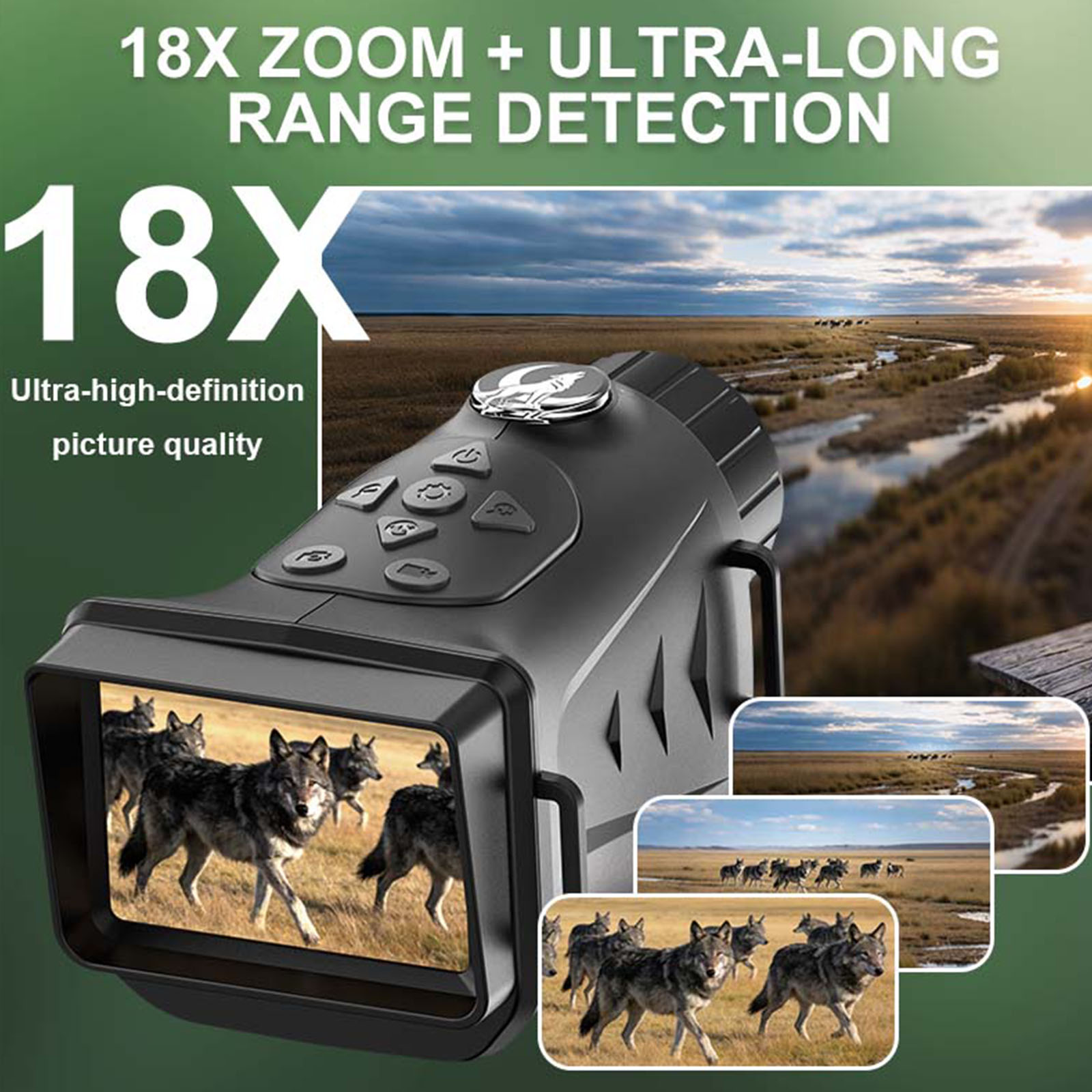 Perangkat Penglihatan Malam In - Hunting Outdoor Camera ulasan dan harga